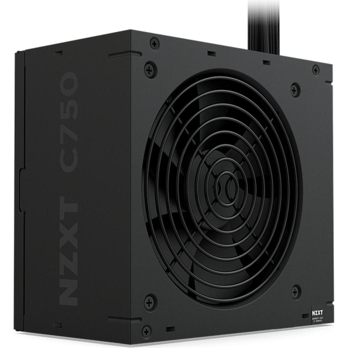 NZXT C750 Bronze (schwarz, 750 Watt) (750 W), PC Netzteil, Schwarz