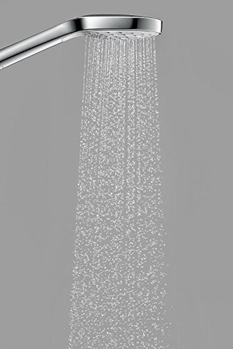 Actual product image hansgrohe Croma Select E shower set 1 spray type with shower rail 90 cm