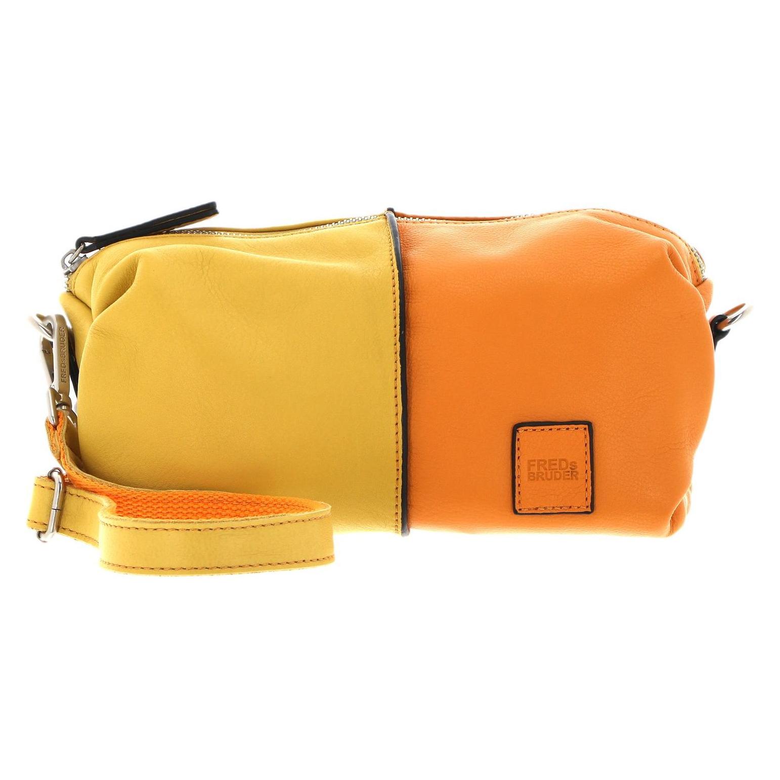 FredsBruder, Damen, Handtasche, Fb Multicolour Crossbody, Orange, Gelb, Mehrfarbig