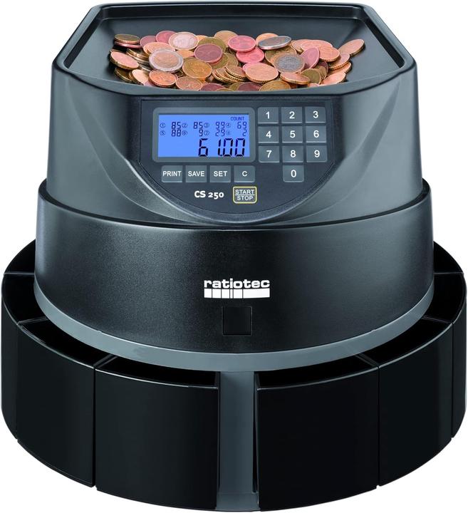 Actual product image ratiotec Coinsorter CS 250 (Coin counter)
