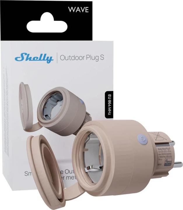 Actual product image Shelly Wave Outdoor Plug S LR