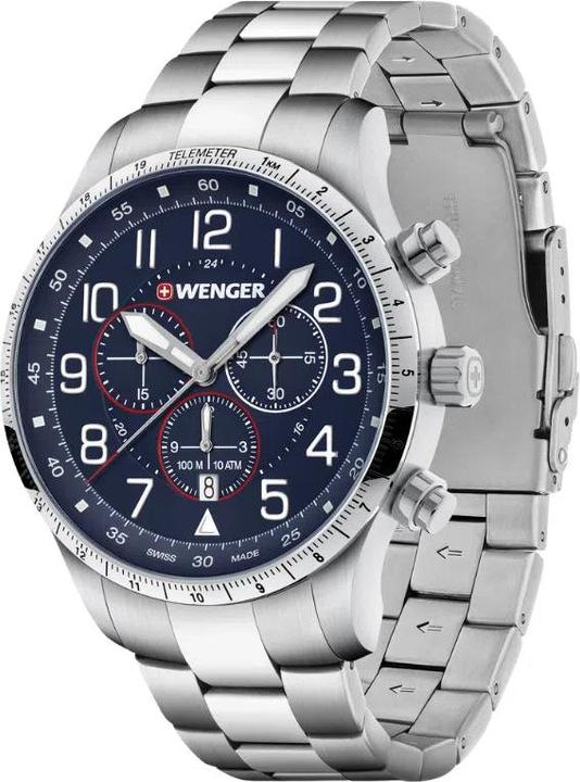 Produktbild Wenger 01.1543.118 (Chronograph, 44 mm)