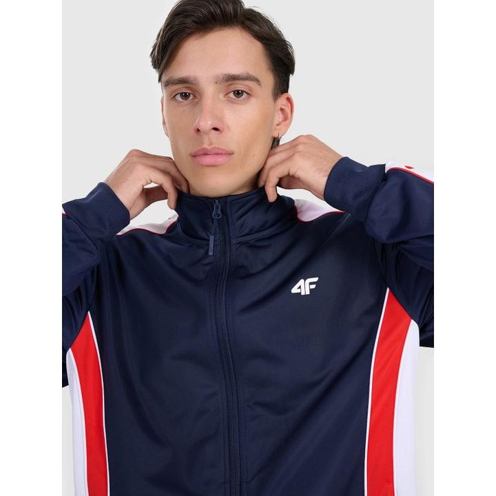 Produktbild 4F Herren-Sweatshirt mit Reissverschluss, ohne Kapuze (S)
