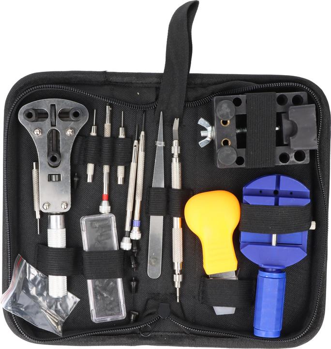 Produktbild AccuCell Uhrmacher Werkzeugset ca. 30-teilig inklusive Aufbewahrungstasche