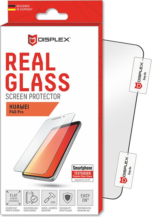 Produktbild Displex Full Cover 3D Schutzglas (1 Stück, Huawei P40 Pro)