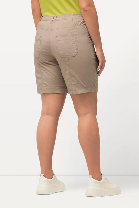 Produktbild Ulla Popken Cargo-Bermuda, Komfortbund, 4-Pocket-Schnitt (48)