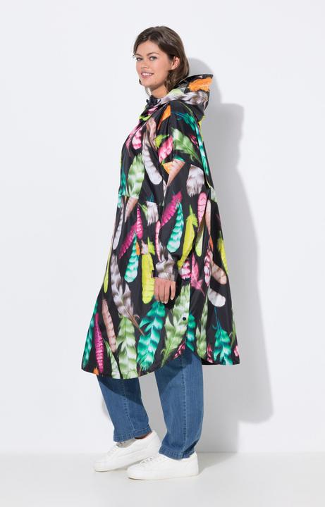 Produktbild Laurasøn Funktions-Regencape, Unisex, Print, Kapuze (One Size)