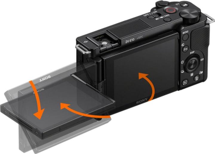 Produktbild Sony Alpha ZV-E10 (24 Mpx, APS-C / DX)