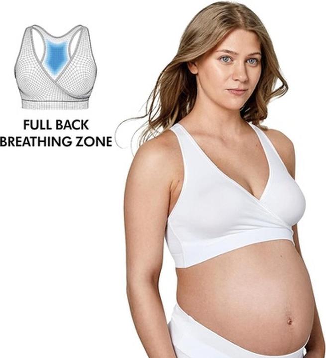 Actual product image Medela Keep Cool Sleep Bra white (L)