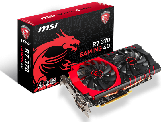 Produktbild MSI R7 370 Gaming 4G (4 GB)