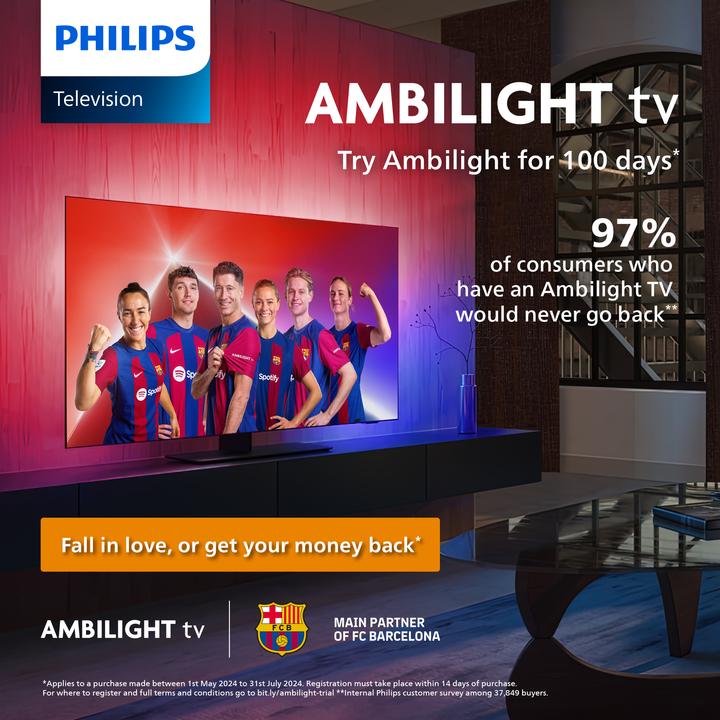 Actual product image Philips 55PML9009/12 (55", PML9009, Mini-LED, 4K, 2024)