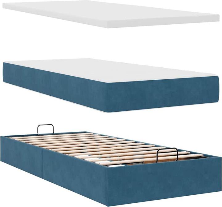 Produktbild vidaXL Ottoman-Bett (90 x 190 cm)
