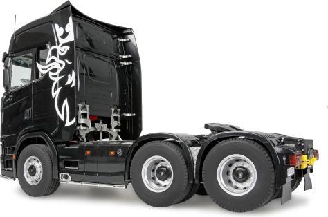 Actual product image Amewi Scania 770 S Zugmaschine 6x6 1:14 RTR schwarz (RTR Ready-to-Run)