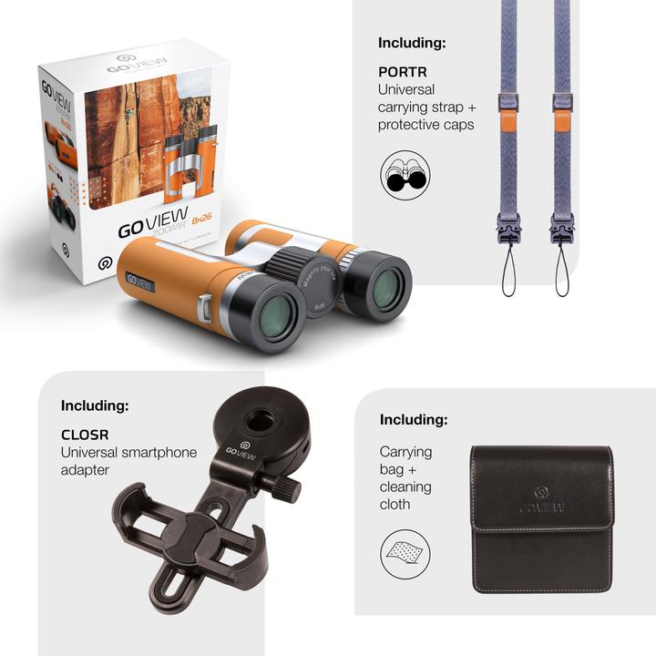 Immagine prodotto GoView ZOOMR 8x26 Phantom Nero (8x, 26 mm)