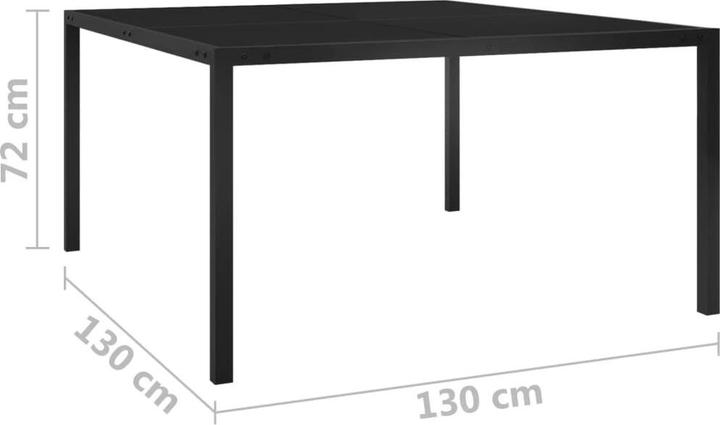Image du produit vidaXL Gartentisch (130 x 130 x 72 cm)