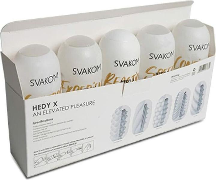 Produktbild Svakom Hedy X Masturbator 5-Pack Mixed Textures
