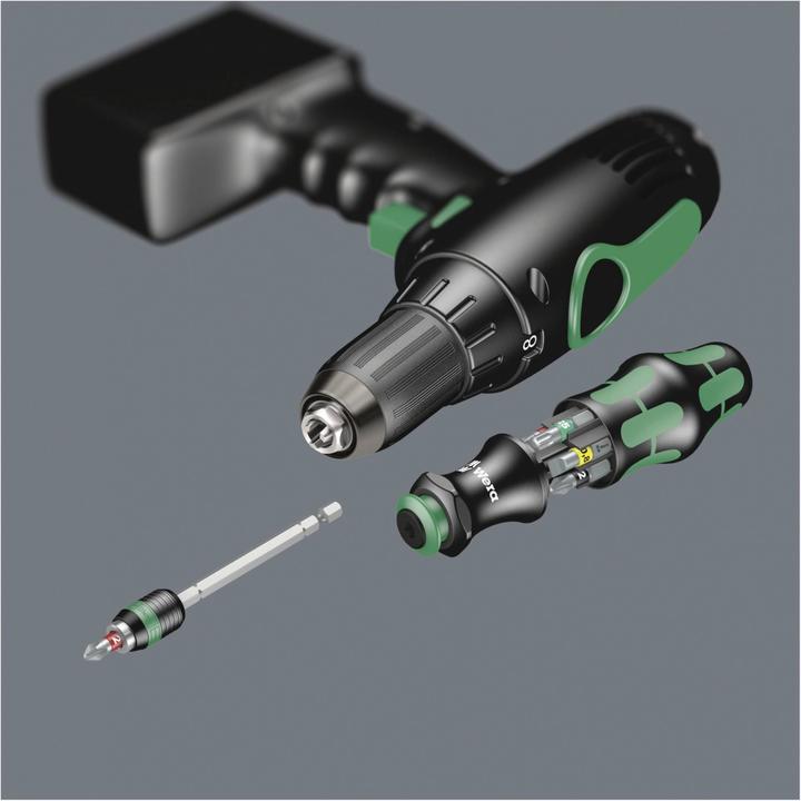 Image du produit Wera Kraftform Kompakt 20 Tool Finder 1 (Six pans creux TX M25, Croix Phillips PH M1, Croix Phillips PH M2, Croix Pozidriv PZ M1, Croix Pozidriv PZ M2)