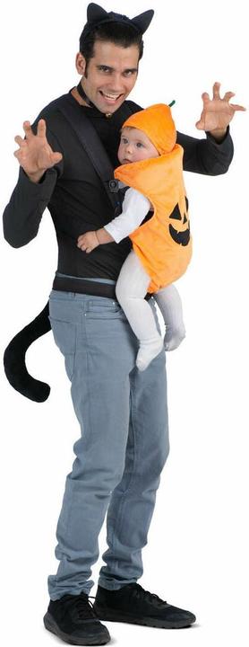 Actual product image My Other Me Disguise 5 pieces newborn pumpkin cat (L, M, One size)