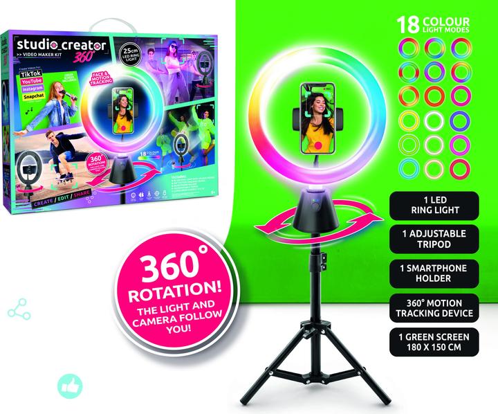 Produktbild Canal Toys Studio Creator - 360° Rotating Studio (10281) (Aufnahmebox)