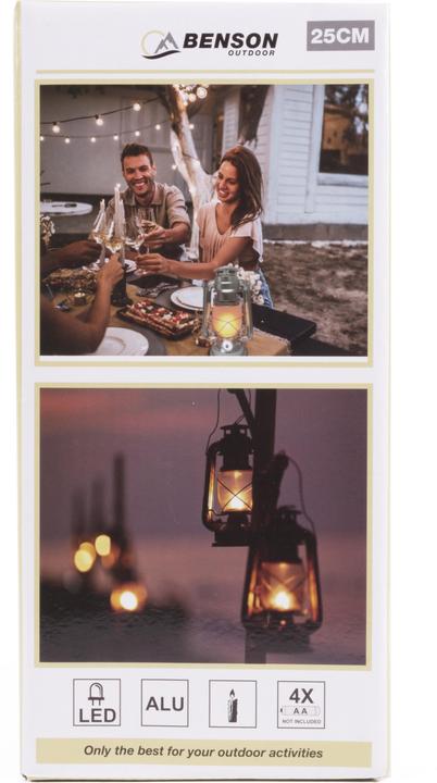 Actual product image Benson LED storm lantern