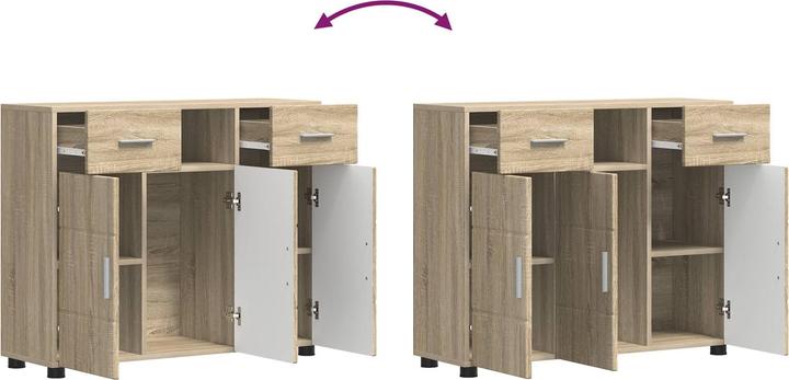 Image du produit vidaXL Holzschrank (30.50 x 88.50 x 73 cm)
