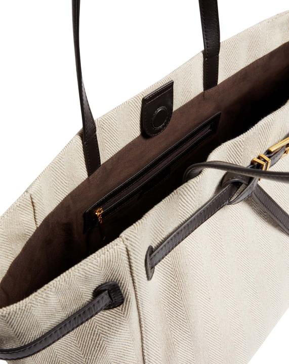 Immagine prodotto Ted Baker Tafanie Belted Herringbone Canvas Large Tote Bag