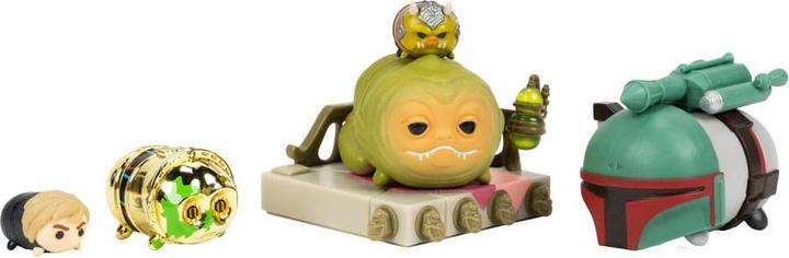 Actual product image Jakks Pacific Disney Tsum Tsum Minifigures Star Wars Jabba's Place Deluxe Set