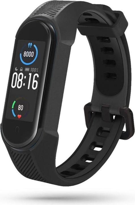 Tech-Protect Armour strap for Xiaomi Mi Smart Band 5 / 6 / 6 NFC - black (TPU)