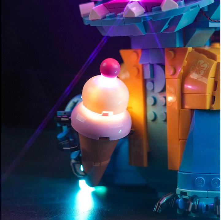 Image du produit BrickBling Set de lumière LED pour LEGO Stitch (43249) incl. télécommande