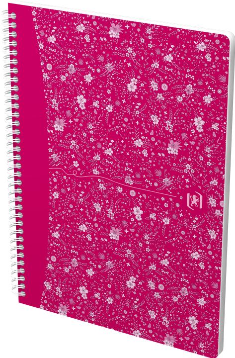 Produktbild Oxford FORME FLORAL - Spiralbuch (B5, Liniert, Harter Einband)