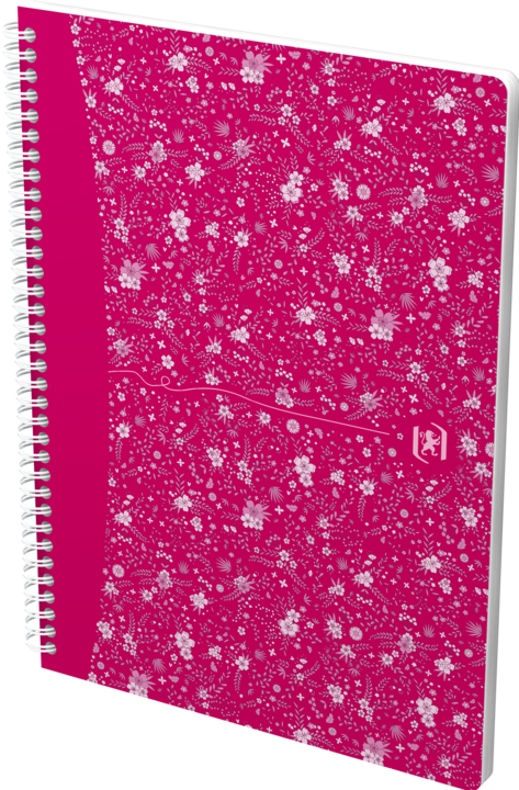 Produktbild Oxford FORME FLORAL - Spiralbuch (B5, Liniert, Harter Einband)