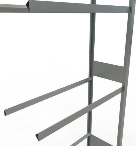 Produktbild Schulte Lagertechnik Räder-Anbauregal MULTIplus151