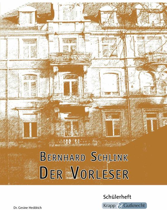 Actual product image Bernhard Schlink: Der Vorleser (German, Dr Gesine Heddrich, 2020)