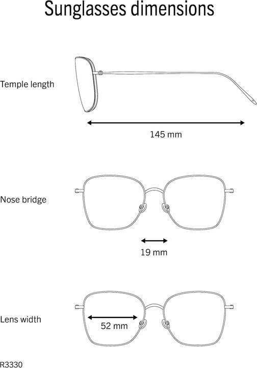 Produktbild Rodenstock Damen-Sonnenbrille Style Icons, Lichtgrau, Dunkelgrau