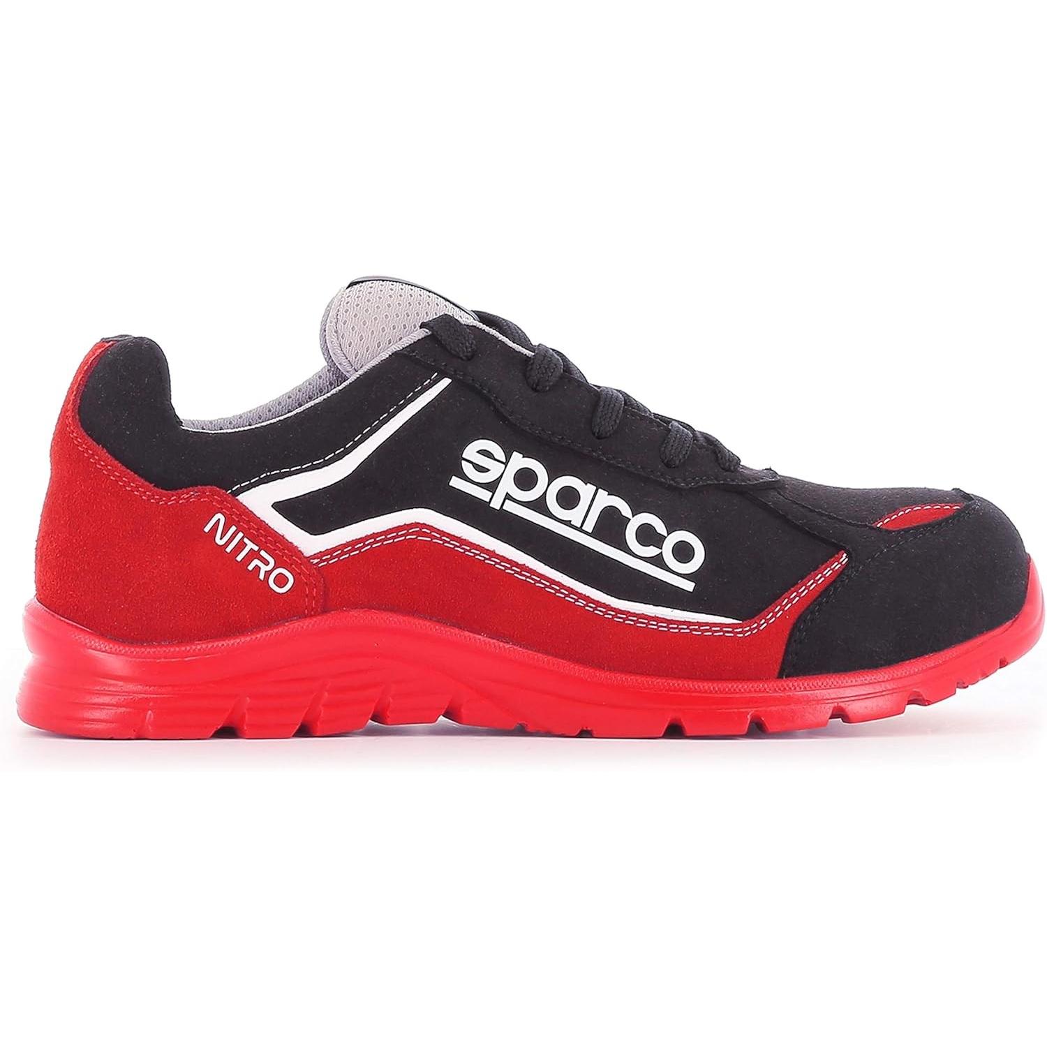 Sparco Unisex Nero Scarpe Da Lavoro, Nitro (S3, 39)