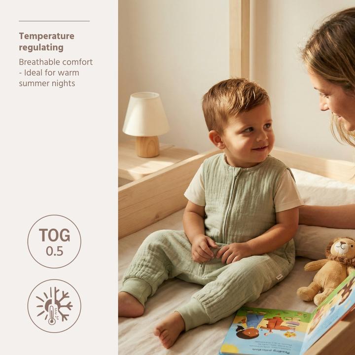 Actual product image Meyco baby sommer schlafoverall jumper (92 cm, 0.5 TOG, Summer)