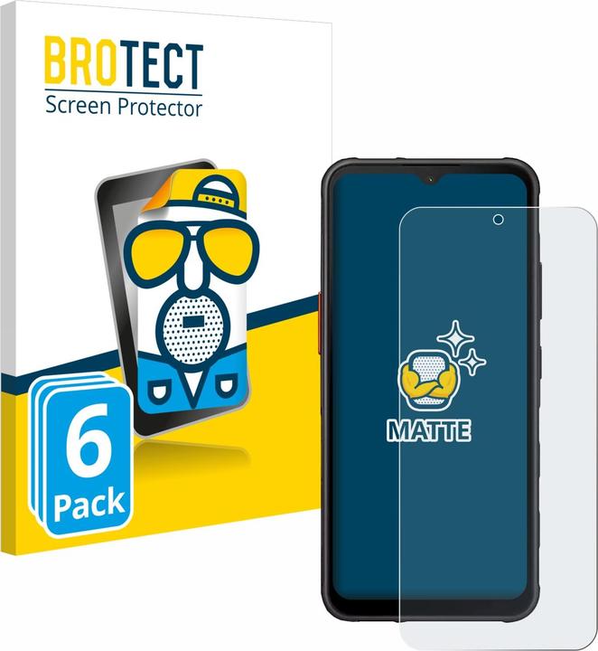 BROTECT Entspiegelungs-Schutzfolie Displayschutz Matt (6 Stück, Samsung Galaxy S21)