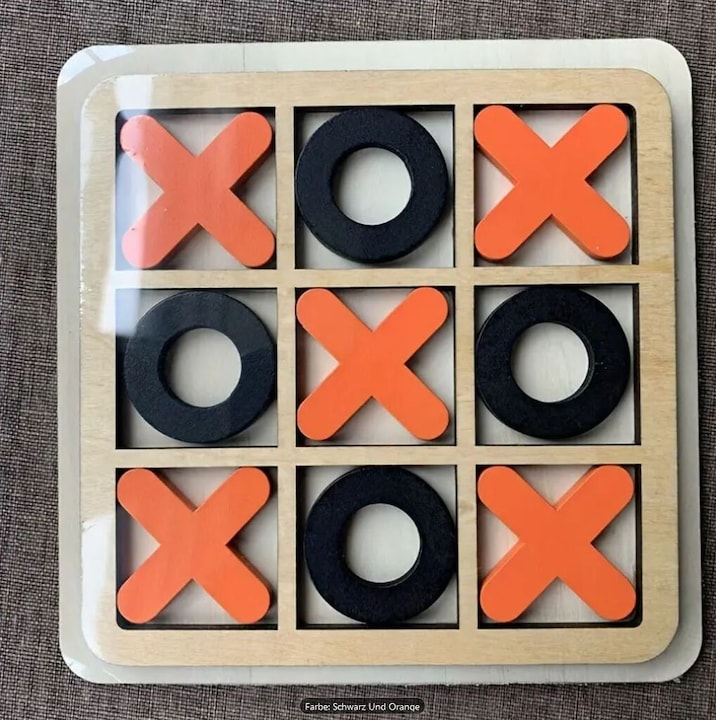 Image du produit Champ Jeu de société Tic Tac Toe en bois