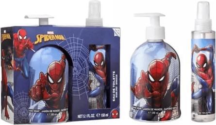 Produktbild Air-Val Luftval, 500 ml Flüssigseife Set + Nebel 150 ml Spinnenmann (Körperpflegeset)