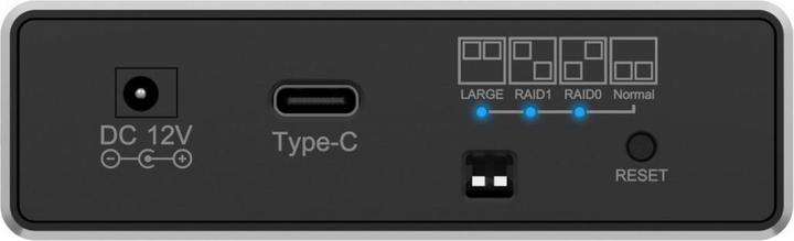 Actual product image Icy Box RAID enclosure for 2x HDD/SSD, IB-RD2253-C31 (2.5")