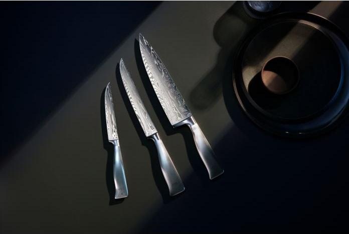 Produktbild WMF Grand Gourmet Damasteel® Messer-Set, 3-teilig (20 cm)