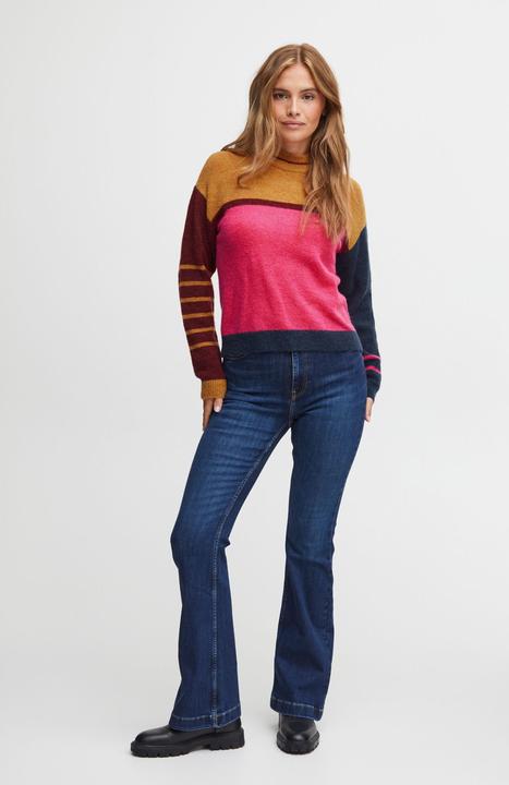 Image du produit Pulz Jeans Pulz - PZASTRID Color Block Pullover - Pulls - 50207704 (L)