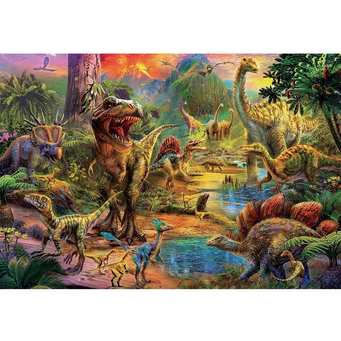 Thumbnail - Educa Land der Dinosaurier (1000 Teile)
