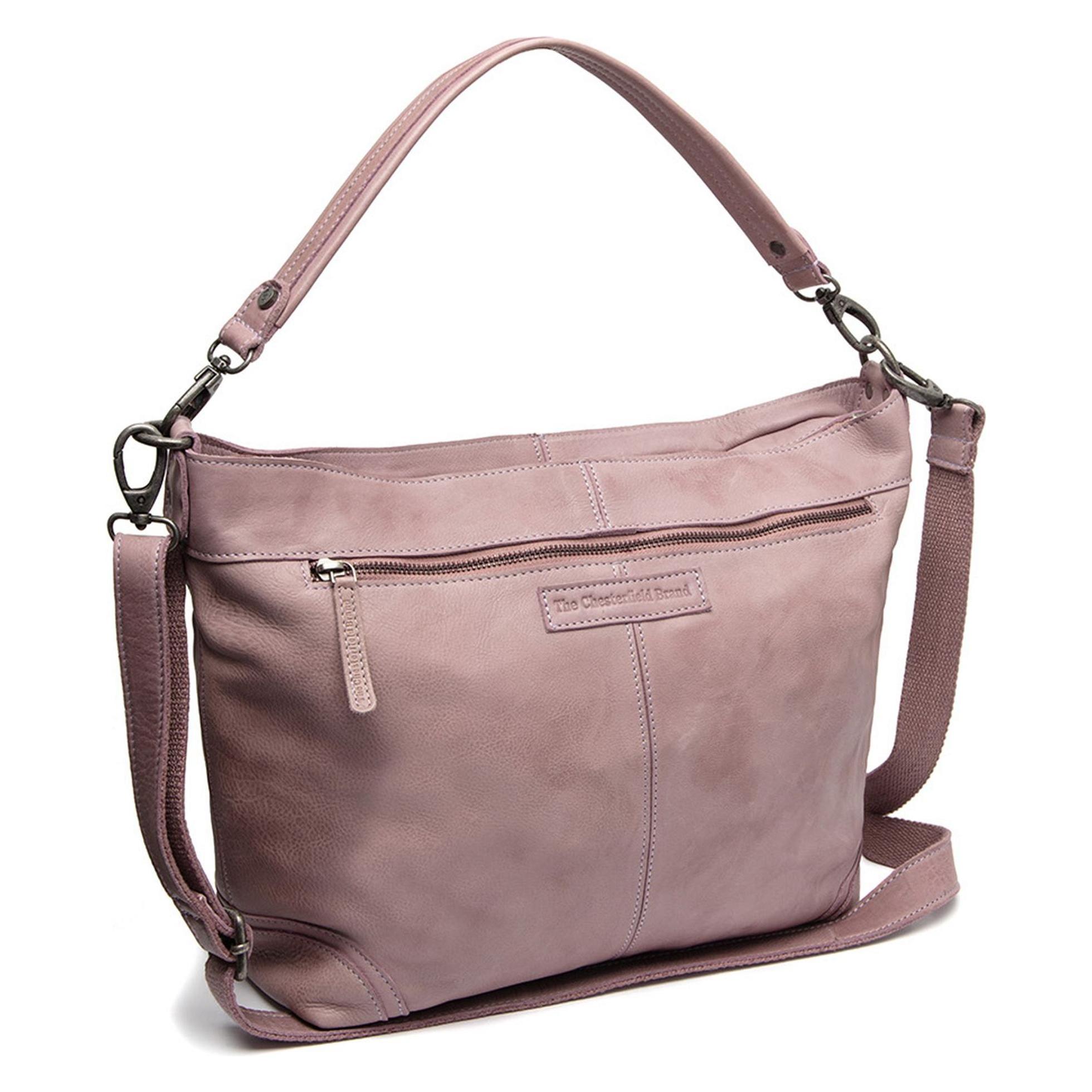 The Chesterfield Brand, Damen, Handtasche, Bolivia Schultertasche Leder 32 Cm, Pink