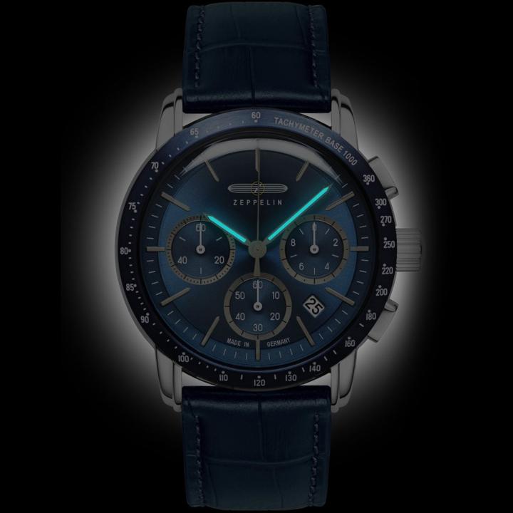 Produktbild Zeppelin New York 88783 Uhr Quarz 42mm (Analoguhr, Chronograph, 42 mm)