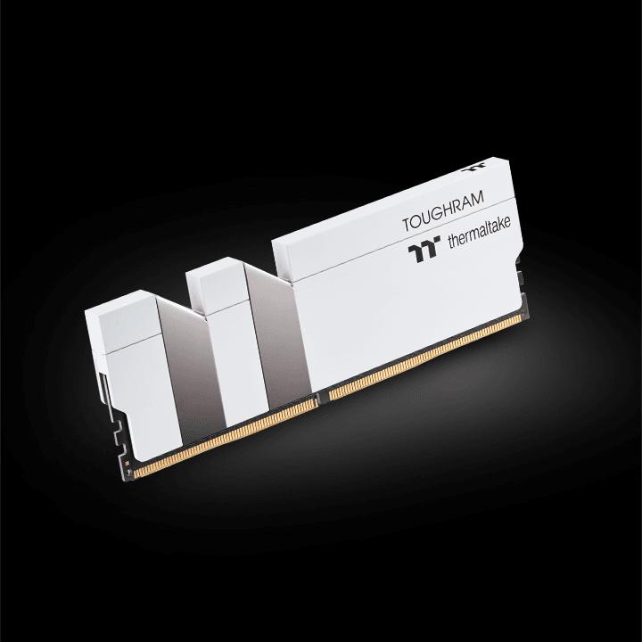 Image du produit Thermaltake TOUGHRAM WHITE 16GB (2X8GB) DDR4 4000 C19 MEMORY (2 x 8GB, RAM DDR4, DIMM)