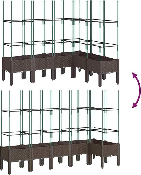 Actual product image vidaXL Planter