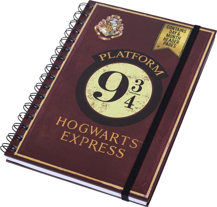 Produktbild Notizbuch Hogwarts Express Platform 9 34 A5 (A5, Liniert, Harter Einband)