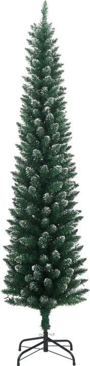 Produktbild vidaXL Künstlicher Weihnachtsbaum Schlank 150 LEDs 120 cm (120 cm)