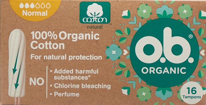 Produktbild o.b. Organic Normal Box (16x, Normal)